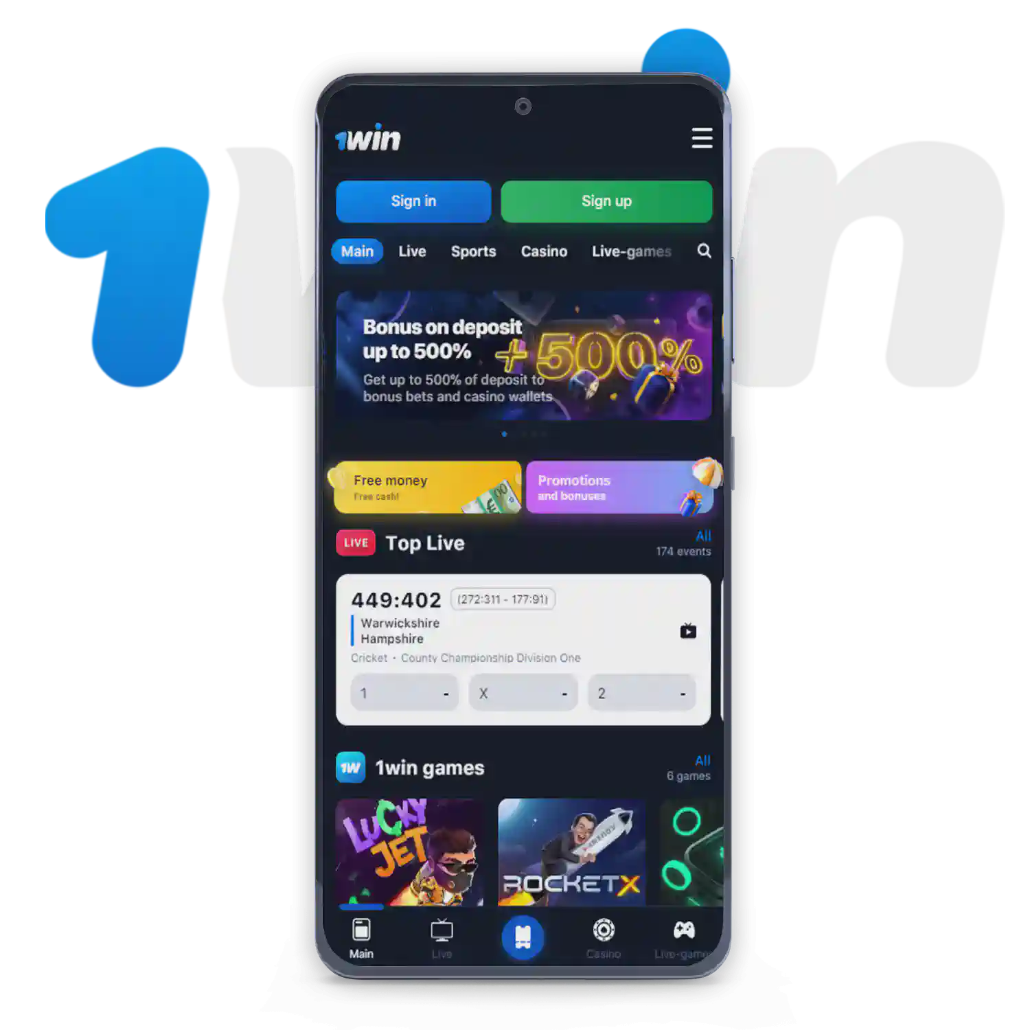 1win app in Bangladesh